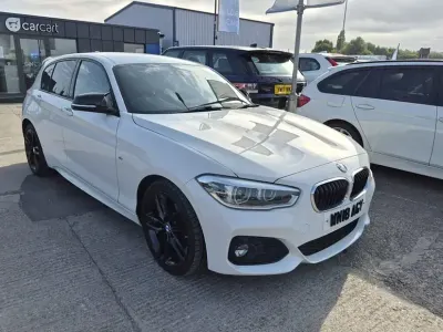 Used BMW 118 M Sport 136 HP (100 kW) 2018 White Hatchback