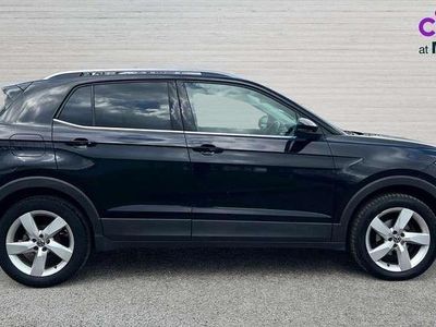 Used VW T-Cross SEL 110 HP (80 kW) 2021 Black SUV