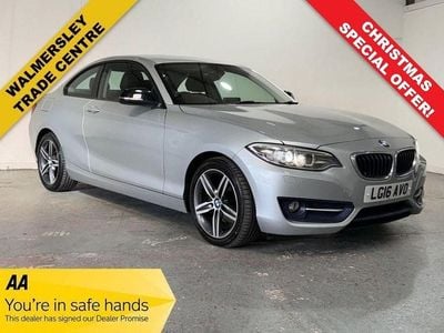 Silver Used 2016 BMW 220 Sport Line Coupe | £7,395 (Super price)