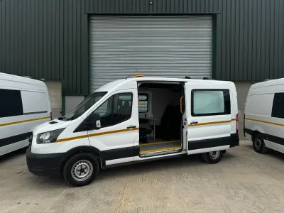 Used Ford Transit 130 HP (95 kW) 2021 White Van