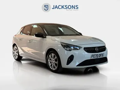 Używany Vauxhall Corsa Elite 100 KM (73 kW) 2020 Biały Hatchback