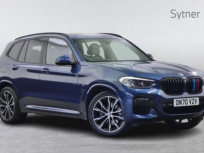 Blue Used 2020 BMW X3 M Sport SUV | £30,000 (Fair price)