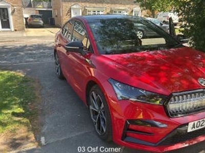 Used Skoda Enyaq iV vRS 219 kW (299 HP) 2023 Red SUV