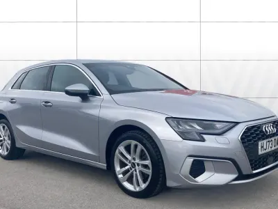 Used Audi A3 Sport 150 HP (110 kW) 2023 Silver Sedan
