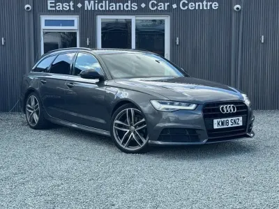 Used Audi A6 Black Edition 190 HP (139 kW) 2018 Grey Estate