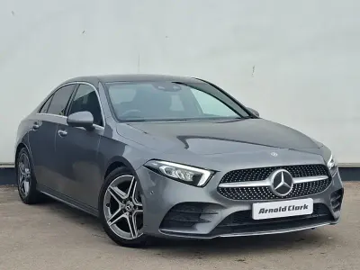 Used Mercedes A180 AMG Line Premium 136 HP (100 kW) 2019 Grey Sedan