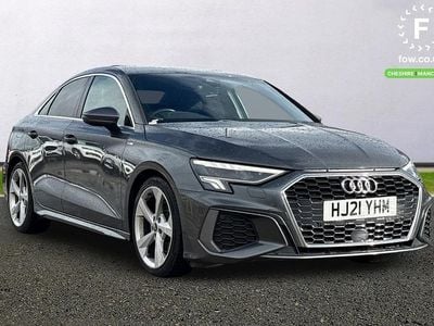 Used Audi A3 S-Line 150 HP (110 kW) 2021 Grey Sedan