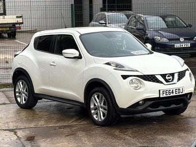 Used Nissan Juke Acenta Premium 2014 White SUV
