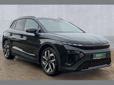 Black magic pearl effect Used 2025 Skoda Elroq SportLine SUV | £33,950 (Fair price)