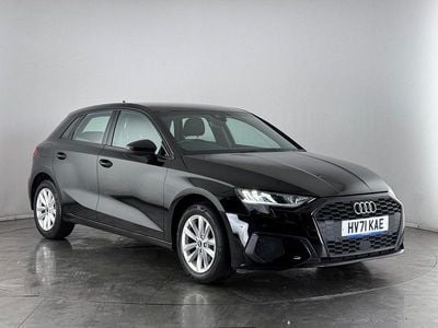 Used Audi A3 Sportback 150 HP (110 kW) 2021 Black Hatchback