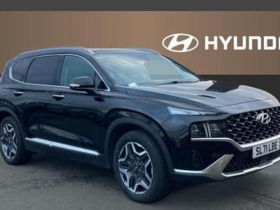 Black Used 2021 Hyundai Santa Fe Ultimate SUV | £27,685 (Fair price)