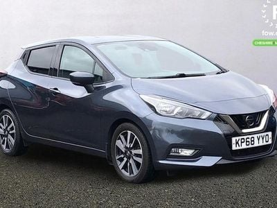 Used Nissan Micra N-Connecta 90 HP (66 kW) 2018 Grey Hatchback