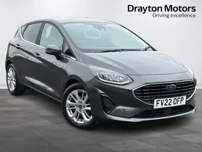 Usado Ford Fiesta Titanium 2022 Cinzento Citadino