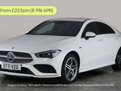 White Used 2021 Mercedes CLA250e AMG Line Premium Sedan | £17,573 (Fair price)