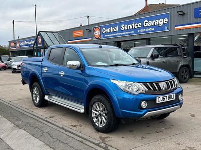 Used Mitsubishi L200 2017 Blue Pickup