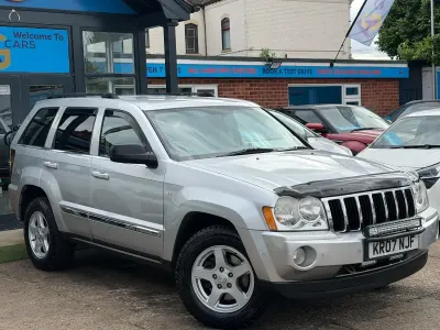 Used Jeep Grand Cherokee Limited 215 HP (158 kW) 2007 Silver SUV