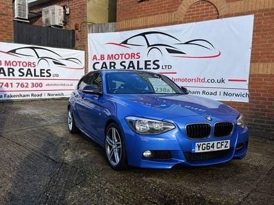 Used BMW 125 M Sport 2014 Blue Hatchback