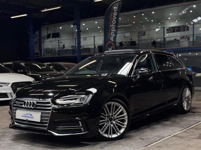 Used Audi A4 S-Line 190 HP (139 kW) 2017 Black Estate