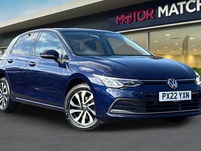 Used VW Golf VIII Active 110 HP (80 kW) 2021 Blue Hatchback