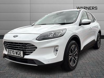 White Used 2020 Ford Kuga Titanium SUV | £13,995 (Fair price)