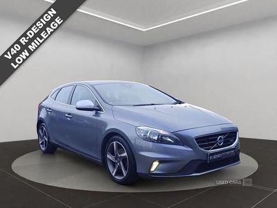 Used Volvo V40 R-Design 115 HP (84 kW) 2015 Grey Hatchback