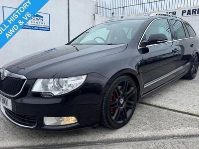 Used Skoda Superb Elegance 260 HP (191 kW) 2011 Black Estate