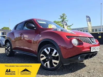 Used Nissan Juke N-TEC 115 HP (84 kW) 2013 Red SUV
