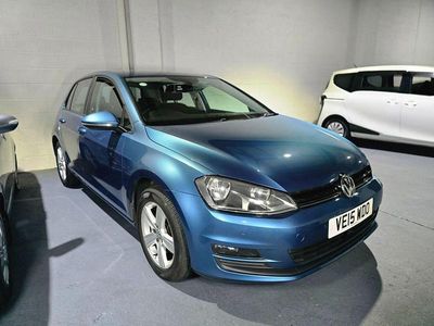 Blue Used 2015 VW Golf VII Match Hatchback | £11,950 (Fair price)