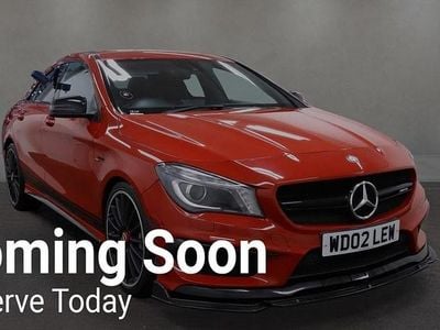 Red Used 2014 Mercedes CLA45 AMG AMG Sedan | £12,988 (Fair price)