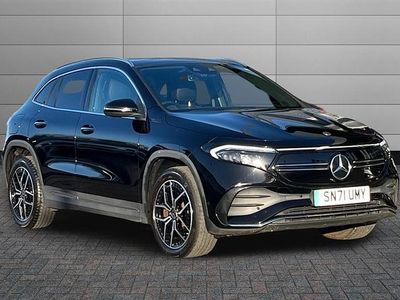 Night black Used 2021 Mercedes EQA250 AMG Line Premium SUV | £21,250 (Fair price)