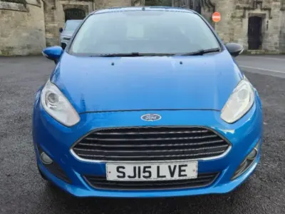 Used Ford Fiesta Zetec 82 HP (60 kW) 2015 Blue Hatchback