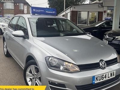 Used VW Golf VII Match 105 HP (77 kW) 2014 Silver Hatchback