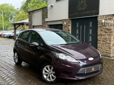 Usado Ford Fiesta Style 2009 Negro Utilitario