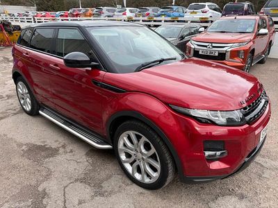 Used Land Rover Range Rover evoque Dynamic 150 HP (110 kW) 2015 Red Estate