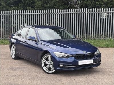 Used BMW 320 Sport Line 2016 Blue Sedan