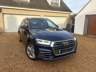 Blue Used 2018 Audi Q5 S-Line SUV | £14,995 (Fair price)