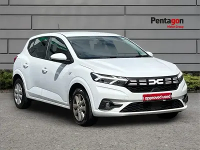 Used Dacia Sandero Expression 90 HP (66 kW) 2023 White Hatchback