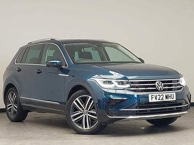 Used VW Tiguan Elegance 150 HP (110 kW) 2022 Blue SUV
