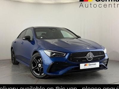 Begagnad Mercedes CLA200 Executive 163 HK (119 kW) 2024 Blå Sportkupé