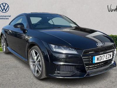 Used Audi TT S-Line 180 HP (132 kW) 2017 Black Coupe