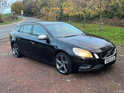 Used Volvo V60 R-Design 163 HP (119 kW) 2011 Black Estate