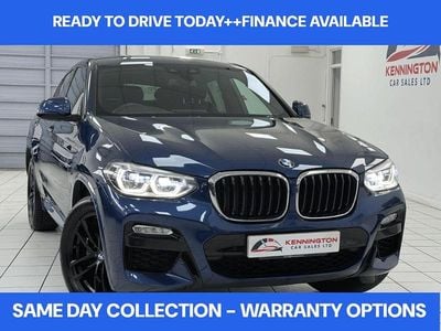 Used BMW X4 M Sport 190 HP (139 kW) 2018 Blue SUV