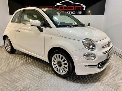 Used Fiat 500 Lounge 69 HP (50 kW) 2016 White Hatchback