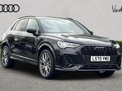 Used Audi Q3 Black Edition 150 HP (110 kW) 2025 Black SUV