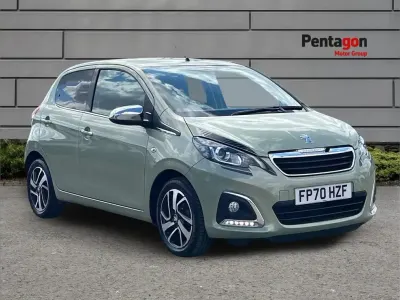 Used Peugeot 108 Collection 71 HP (52 kW) 2021 Green Hatchback