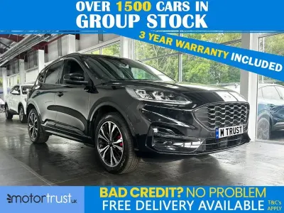 Used Ford Kuga ST-Line X 225 HP (165 kW) 2023 Black SUV