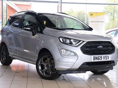 Used Ford Ecosport ST-Line 125 HP (91 kW) 2019 Silver SUV