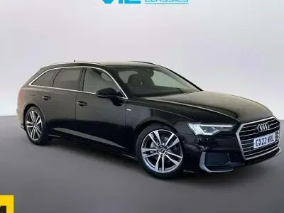 Used Audi A6 S-Line 204 HP (150 kW) 2021 Black Estate