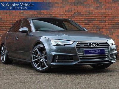 Grey Used 2016 Audi A4 S-Line Sedan | £13,750 (A bit pricey)