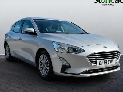 Used Ford Focus Titanium 125 HP (91 kW) 2020 Silver Hatchback